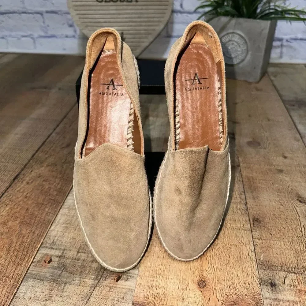 AQUATALIA Suede Espadrilles